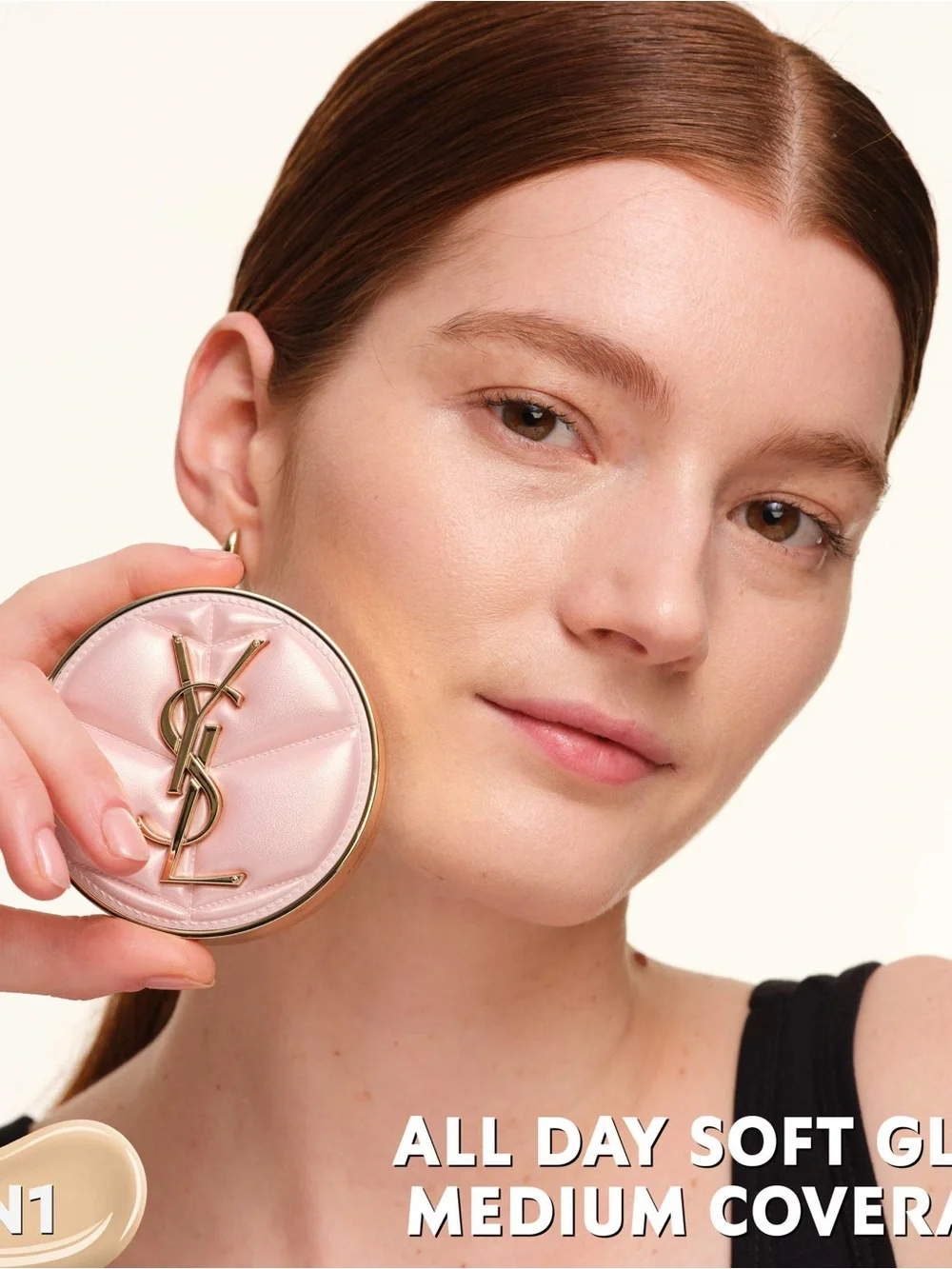 NIB YEAVS SAINT LAURENT SKIN AFFAIR SOFT GLOW CUSION FOUNDATION. MN7